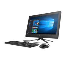 HP 21-b0002la - Todo en uno - Celeron J4025 / 2 GHz - RAM 4 GB - HDD 1 TB - UHD Graphics 600 - GigE - WLAN: 802.11a/b/g/n/ac, Bluetooth 4.2 - Win 10 Home Single Language 64 bits - monitor: LED 20.7