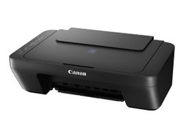 Canon PIXMA E471 - Impresora multifunción - color - chorro de tinta - A4 (210 x 297 mm), Letter A (216 x 279 mm) (original) - A4/Legal (material) - hasta 8 ipm (impresión) - 60 hojas - USB 2.0, Wi-Fi(n)