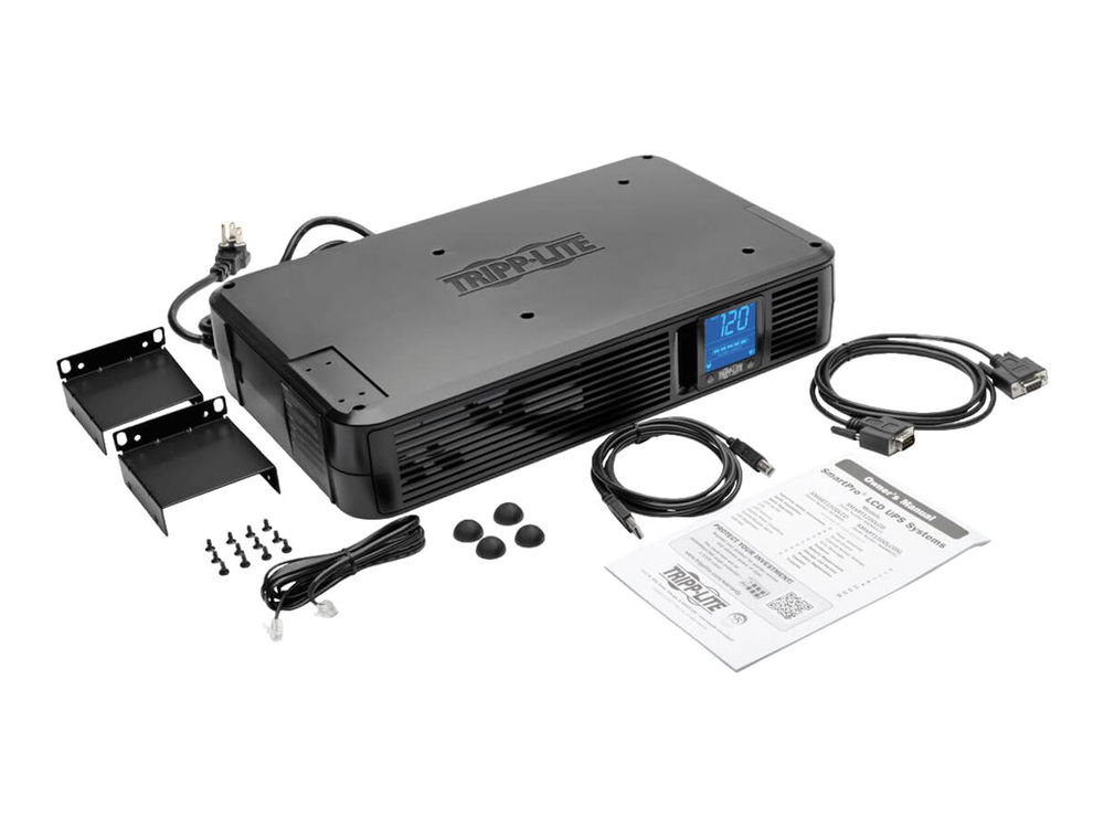 Tripp Lite UPS Smart LCD 1500VA 900W 120V Line-Interactive UPS - 8 Outlets, USB, DB9, 2U Rack/Tower Battery Backup - UPS - CA 120 V - 900 vatios - 1500 VA - conectores de salida: 8 - 2U - negro atractivo Tripp Lite UPS Smart LCD 1500VA 900W 120V Line-Interactive UPS - 8 Outlets, USB, DB9, 2U Rack/Tower Battery Backup - UPS - CA 120 V - 900 vatios - 1500 VA - conectores de salida: 8 - 2U - negro atractivo