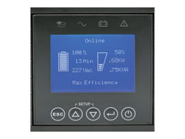 Eaton Tripp Lite Series SmartOnline 208/230V 1000VA 900W Double-Conversion UPS - 6 Outlets, Extended Run, Card Slot, LCD, USB, DB9, 2U Battery Backup - UPS (montaje en bastidor) - CA 200/208/220/230/240 V - 900 vatios - 1000 VA - 1 fase - RS-232, USB Eaton Tripp Lite Series SmartOnline 208/230V 1000VA 900W Double-Conversion UPS - 6 Outlets, Extended Run, Card Slot, LCD, USB, DB9, 2U Battery Backup - UPS (montaje en bastidor) - CA 200/208/220/230/240 V - 900 vatios - 1000 VA - 1 fase - RS-232, USB