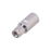 Adaptador en Linea de Conector FME Macho a SMA Macho, Niquel / Oro / Teflón.