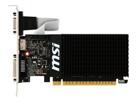 MSI GT 710 1GD3H LP - Tarjeta gráfica - GF GT 710 - 1 GB DDR3 - PCIe 2.0 x16 perfil bajo - DVI, D-Sub, HDMI MSI GT 710 1GD3H LP - Tarjeta gráfica - GF GT 710 - 1 GB DDR3 - PCIe 2.0 x16 perfil bajo - DVI, D-Sub, HDMI