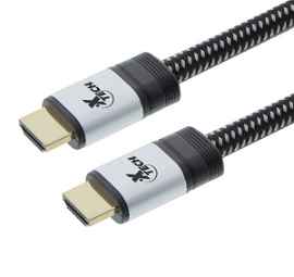 Xtech - HDMI cable - Component video / audio - braided 10ft XTC-630