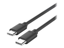 iLuv - Cable USB - USB-C (M) a USB-C (M) - USB 3.1 Gen 2 - 3 ft - conector C reversible - negro
