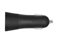 Belkin - Adaptador de corriente para el coche - 36 vatios - Fast Charge (USB-C) - negro