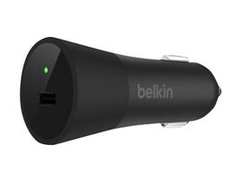 Belkin - Adaptador de corriente para el coche - 36 vatios - Fast Charge (USB-C) - negro