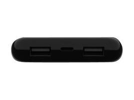 Belkin - Cargador portátil - 10000 mAh - 3.4 A - 2 conectores de salida (USB) - en el cable: Lightning - negro - para Apple iPad/iPhone/iPod (Lightning)