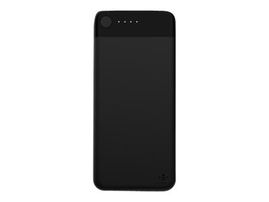 Belkin - Cargador portátil - 10000 mAh - 3.4 A - 2 conectores de salida (USB) - en el cable: Lightning - negro - para Apple iPad/iPhone/iPod (Lightning)