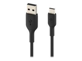 Belkin BoostCharge - Cable USB - 24 pin USB-C (M) a USB (M) - 1 m - negro