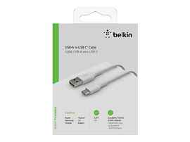 Belkin BOOST CHARGE - Cable USB - 24 pin USB-C (M) a USB (M) - 1 m - blanco