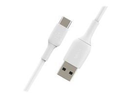 Belkin BoostCharge - Cable USB - 24 pin USB-C (M) a USB (M) - 1 m - blanco