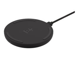 Belkin - Base de carga inalámbrica + adaptador de corriente CA - 10 vatios - negro