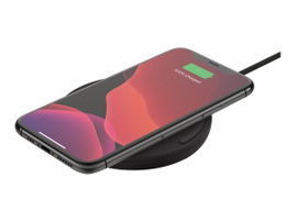 Belkin - Base de carga inalámbrica + adaptador de corriente CA - 10 vatios - negro