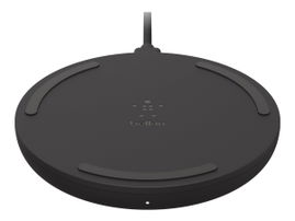 Belkin - Base de carga inalámbrica + adaptador de corriente CA - 10 vatios - negro