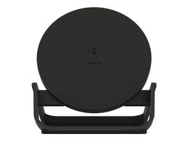 Belkin - Base de carga inalámbrica + adaptador de corriente CA - 10 vatios - negro