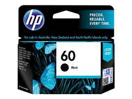 HP 60 - 4 ml - negro - original - cartucho de tinta - para Deskjet F2430, F4213, F4435, F4580; ENVY 100 D410, 11X D411, 12X; Photosmart C4740, D110
