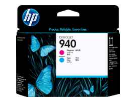 HP 940 - Cián, magenta - cabezal de impresión - para Officejet Pro 8000, 8500, 8500 A909a, 8500A, 8500A A910a, 8500A A910d
