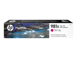 HP 981X - 116 ml - Alto rendimiento - magenta - original - PageWide - cartucho de tinta - para PageWide Enterprise Color MFP 586; PageWide Managed Color E55650