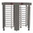 Torniquete Doble / Cuerpo Completo / Interior/Exterior / 100% Acero con Pintura Gris / EJE CENTRAL de Acero Inoxidable / Acabado de Lujo / Alto Tráfico