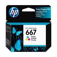 HP - 667 - Ink cartridge - Tricolor - 3YM78AL