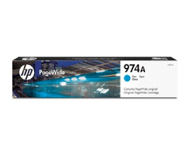 HP - 974a - Ink cartridge - Cyan - Pagewide