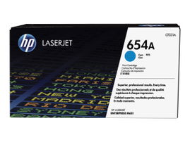 HP 654A - Cián - original - LaserJet - cartucho de tóner (CF331A) - para Color LaserJet Enterprise M651dn, M651n, M651xh; Color LaserJet Managed M651dnm, M651xhm HP 654A - Cián - original - LaserJet - cartucho de tóner (CF331A) - para Color LaserJet Enterprise M651dn, M651n, M651xh; Color LaserJet Managed M651dnm, M651xhm
