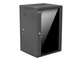 Nexxt Solutions SKD - Armario - instalable en pared - negro - 18U - 19