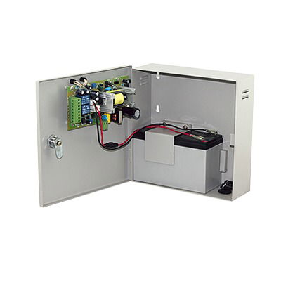Fuente de alimentación de 1 salida 11-15 Vcc 5 A / Compatible con batería de respaldo y temporizador integrado / Voltaje de entrada 96-264 Vca
