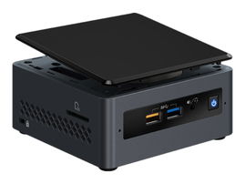 Intel Next Unit of Computing Kit NUC7CJYH - Limitado - miniordenador - 1 x Celeron J4005 / 2 GHz - RAM 0 GB - UHD Graphics 600 - GigE - WLAN: 802.11a/b/g/n/ac, Bluetooth 5.0