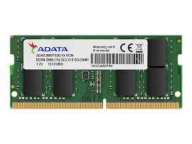 ADATA Premier Series - DDR4 - módulo - 16 GB - SO-DIMM de 260 contactos - 2666 MHz / PC4-21300 - CL19 - 1.2 V - sin búfer - no ECC