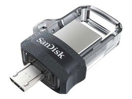 SanDisk Ultra Dual - Unidad flash USB - 32 GB - USB 3.0 / micro USB