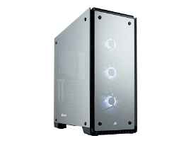 CORSAIR Crystal Series 570X RGB - Torre - ATX - sin fuente de alimentación (ATX) - negro espejo - USB/Audio