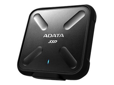 ADATA Durable SD700 - SSD - 512 GB - externo (portátil) - USB 3.1 Gen 1 - negro ADATA Durable SD700 - SSD - 512 GB - externo (portátil) - USB 3.1 Gen 1 - negro