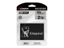 Kingston KC600 - SSD - cifrado - 2 TB - interno - 2.5 Kingston KC600 - SSD - cifrado - 2 TB - interno - 2.5