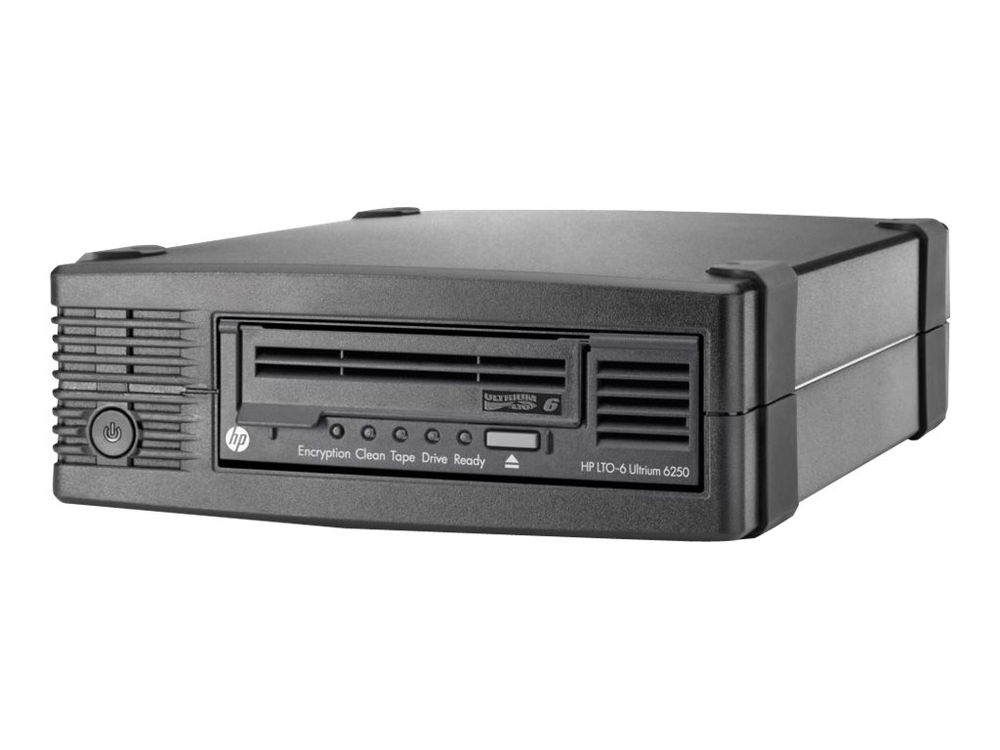 HPE StoreEver 6250 - Unidad de cinta - LTO Ultrium (2.5 TB / 6.25 TB) - Ultrium 6 - SAS-2 - externo - cifrado - para ProLiant DL320e Gen8, DL360 G7, DL380 G7, DL385p Gen8, SL230s Gen8, SL270s Gen8 HPE StoreEver 6250 - Unidad de cinta - LTO Ultrium (2.5 TB / 6.25 TB) - Ultrium 6 - SAS-2 - externo - cifrado - para ProLiant DL320e Gen8, DL360 G7, DL380 G7, DL385p Gen8, SL230s Gen8, SL270s Gen8