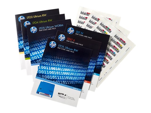 HPE RW Bar Code Label Pack - Etiquetas código de barras