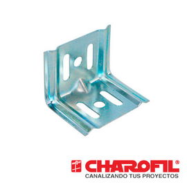 MENSULA DE PARED CH-MEC-50EZ 50MM CHAROFIL / PARA MONTAJE EN PARED O MURO / PARA CHAROLAS DE 50 MM / USO EN INTERIORES (ELECTROZINCADO)