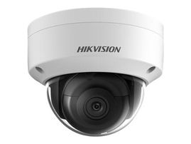 HIK - IP 8MP(4K) Camara Domo 2.8mm IR 30m H265+ 3D DNR WDR IP67 IK10 12VDC & PoE Alarm/Audio I/O