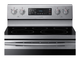 Samsung NE59M4320SS - Hornillo - autónomo - ancho: 75.9 cm - fondo: 66 cm - alto: 120 cm - con auto limpieza - acero inoxidable
