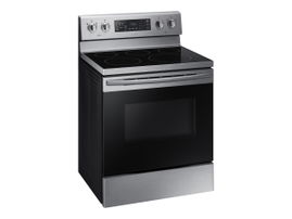 Samsung NE59M4320SS - Hornillo - autónomo - ancho: 75.9 cm - fondo: 66 cm - alto: 120 cm - con auto limpieza - acero inoxidable