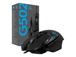 Logitech Gaming Mouse G502 (Hero) - Ratón - óptico - 11 botones - cableado - USB