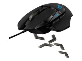 Logitech Gaming Mouse G502 (Hero) - Ratón - óptico - 11 botones - cableado - USB