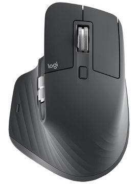Logitech - Mouse - 2.4 GHz - Wireless - Graphite