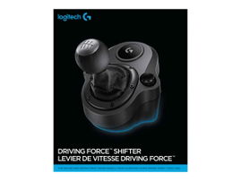 Logitech Driving Force Shifter - Palanca de cambios - cableado - para PC, Microsoft Xbox One, Sony PlayStation 4