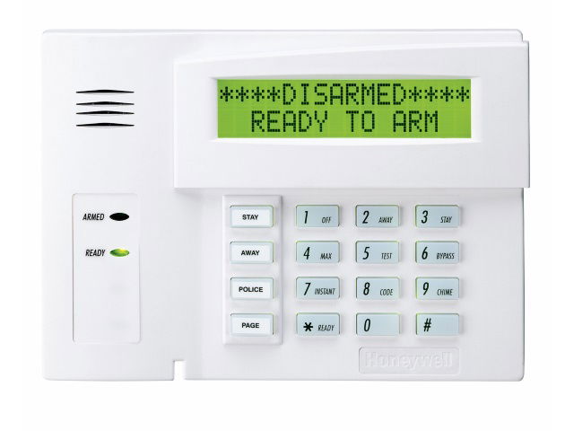 Honeywell 6164SP - Panel de botones - pantalla luminosa - LCD - cable