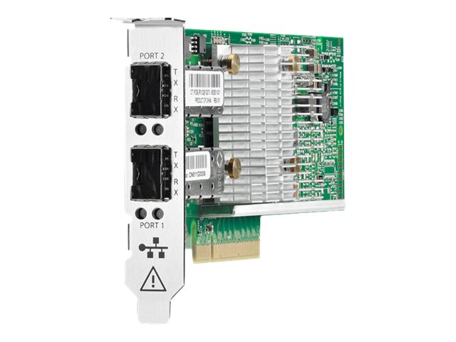 HPE 530SFP+ - Adaptador de red - PCIe 3.0 x8 perfil bajo - 10Gb Ethernet x 2 - para Apollo 4200 Gen10; ProLiant DL360 Gen10, DL388p Gen8 HPE 530SFP+ - Adaptador de red - PCIe 3.0 x8 perfil bajo - 10Gb Ethernet x 2 - para Apollo 4200 Gen10; ProLiant DL360 Gen10, DL388p Gen8