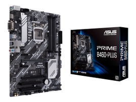 ASUS PRIME B460-PLUS - Placa base - ATX - Socket LGA1200 - B460 Chipset - USB 3.2 Gen 1 - Gigabit LAN - Tarjeta gráfica (CPU necesaria) - HD Audio (8-canales)