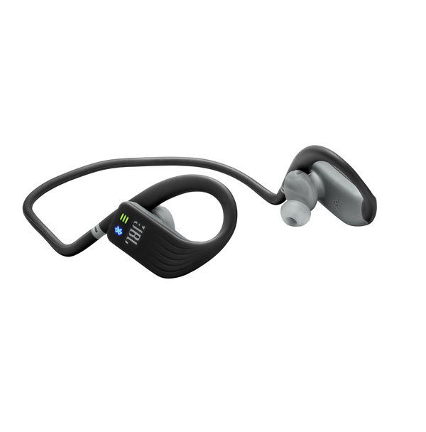 JBL Endurance Dive - Auriculares internos con micro - en oreja - montaje detrás del cuello - Bluetooth - inalámbrico - negro
