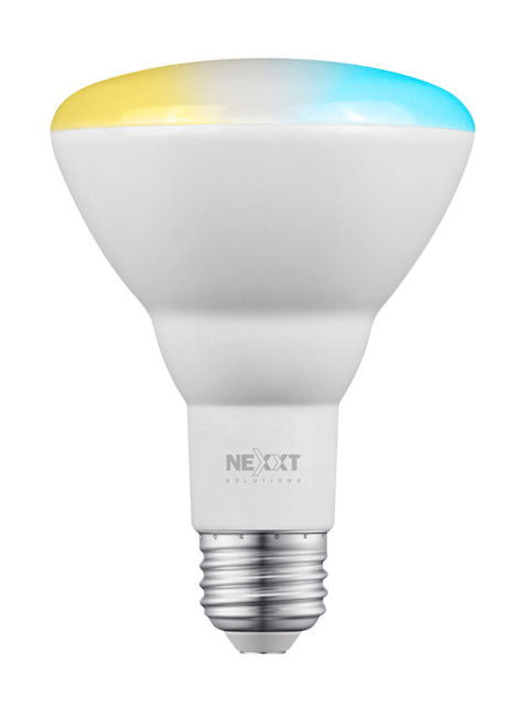 Nexxt Solutions Connectivity - Light Bulb - BR30 110V - NHB-C210 - Conexión Wi-Fi - Bombillo Multicolor - compatible con Amazon Alexa y Google Assistant - 1000 Lumen - 110 V - Regulable Nexxt Solutions Connectivity - Light Bulb - BR30 110V - NHB-C210 - Conexión Wi-Fi - Bombillo Multicolor - compatible con Amazon Alexa y Google Assistant - 1000 Lumen - 110 V - Regulable