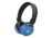 Klip Xtreme KHS-620 - Auriculares con diadema con micro - en oreja - Bluetooth - inalámbrico - azul